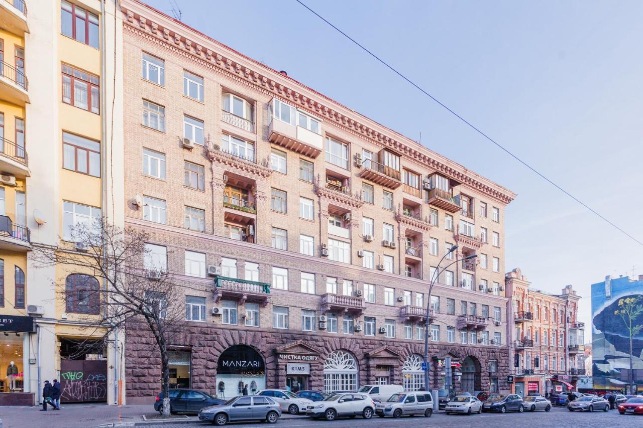 Apartment With Lovely View Kiev Exteriör bild